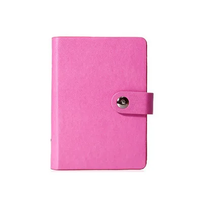 Новая кожаная тетрадь 32 К бумаги 96 листов дневник записная книжка блокнот Офис Школьные принадлежности подарок - Цвет: Purple red