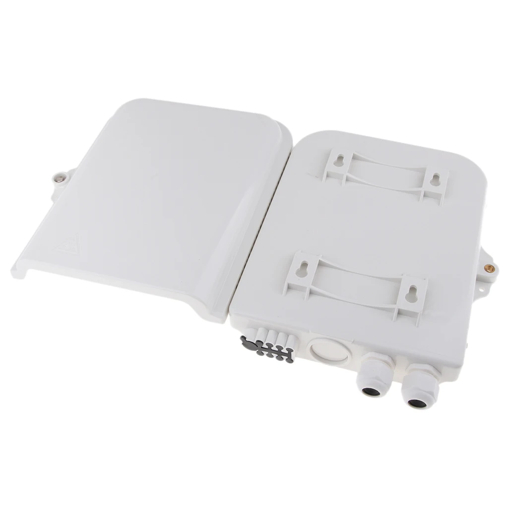 Magideal Fiber optic terminal box, Distribution Box,8Core FTTH Splitter Box