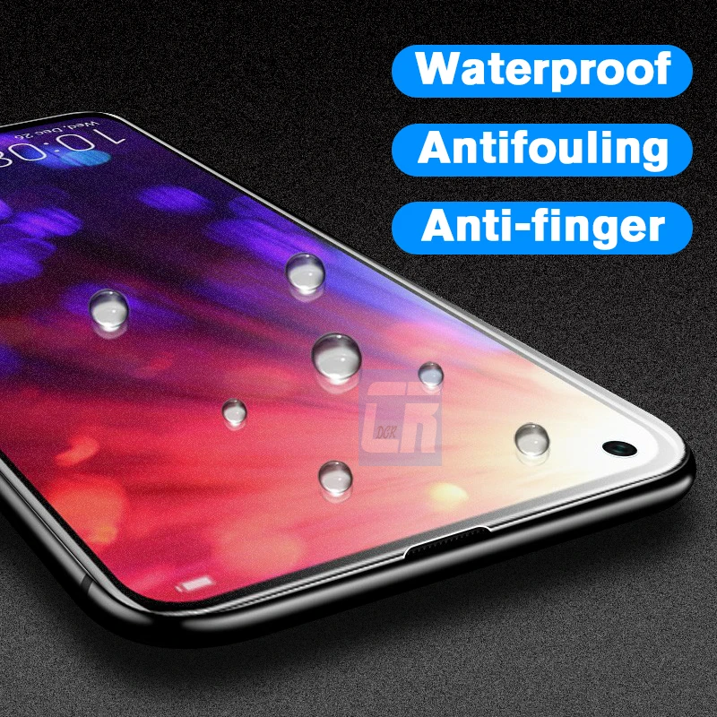 Закаленное стекло 9D без отпечатков пальцев для Huawei P30 P20 P40 Lite матовая Защита