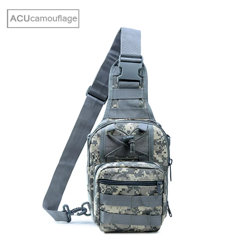 Тактические уличные спортивные сумки, ранец, камуфляжный рюкзак, военный, на плечо, водонепроницаемый, для кемпинга, дорожная сумка, походный рюкзак - Цвет: ACU Camouflage