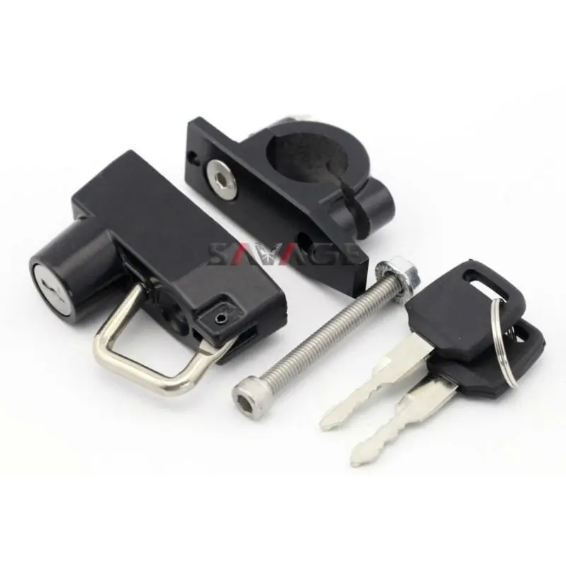 

Universal Motorbike/sports bicycle / exercise bicycle Helmet Lock FOR 22MM 7/8 Riser handlebar