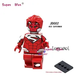 1 шт. модель строительные блоки фигурки героев starwars Супергерои Красный Супермен Рождество хобби фантастические diy игрушки для детей подарок