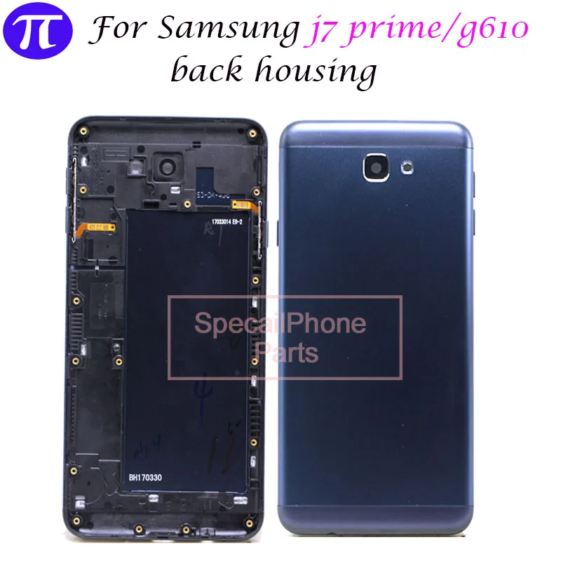 Чехол для аккумулятора SAMSUNG j7 prime G610 задняя крышка Samsung Galaxy J7 Prime G610F корпус из