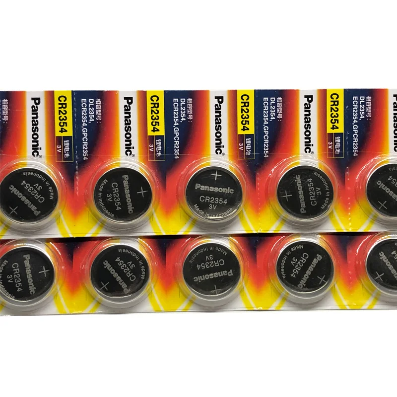 10pcs/lot New Original Panasonic CR2354 Button Cell Batteries DL2354 ECR2354 GPCR2354 3V Lithium Battery