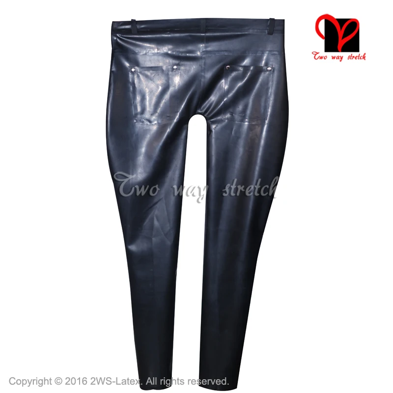 Black Latex Jeans Rubber pants With Pockets penis sheath Military trousers  front zipper fly buttons bottoms plus size KZ 119|latex jeans|jeans  plusplus jeans - AliExpress