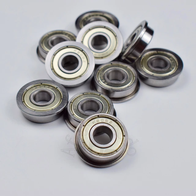 【最安値】 F608ZZ 8*22&25*7mm 10pieces 608 Flange bearings F608 F608Z ベアリング・ボール・ブッシング