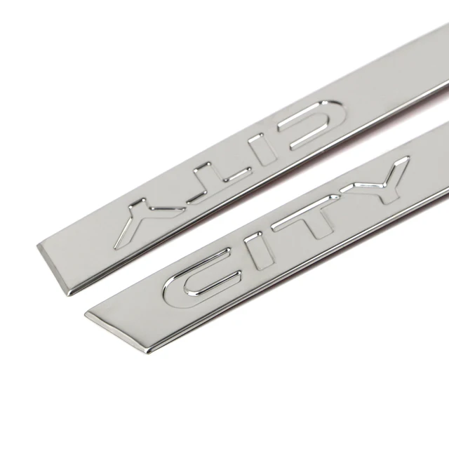 For Honda City 2015 2016 2017 2018 Car Body Door Side Cover Strip Trim