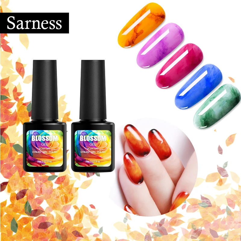 Sarness Blossom Gel Polish Soak Off Long Lasting Blossom Gel Varnishes