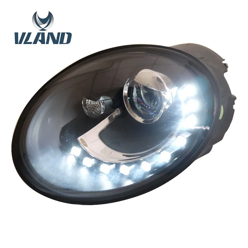 ^*Best Offers VLAND Factory For Car Headlamp For Beetle 1998-2005 LED Head Light For Beetle With H7 Bi-Xenon HID Lens Headlight+Waterproof ^*Best Offers VLAND Factory For Car Headlamp For Beetle 1998-2005 LED Head Light For Beetle With H7 Bi-Xenon HID Lens Headlight+Waterproof