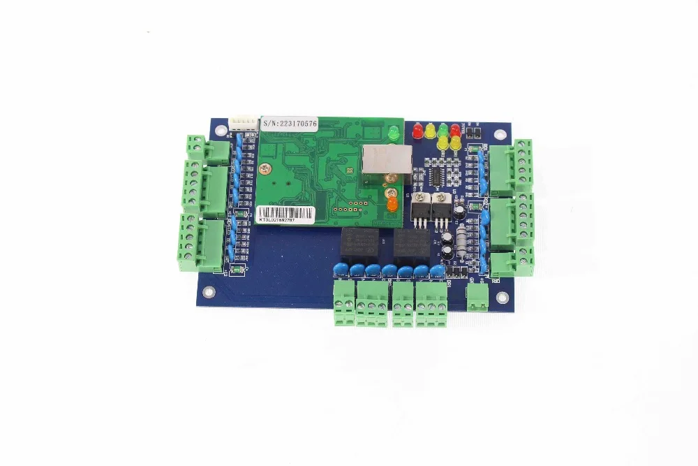 Rfid-контроллер доступа с TCP/IP управление доступом к двери для 2 дверей CD sofeware входит