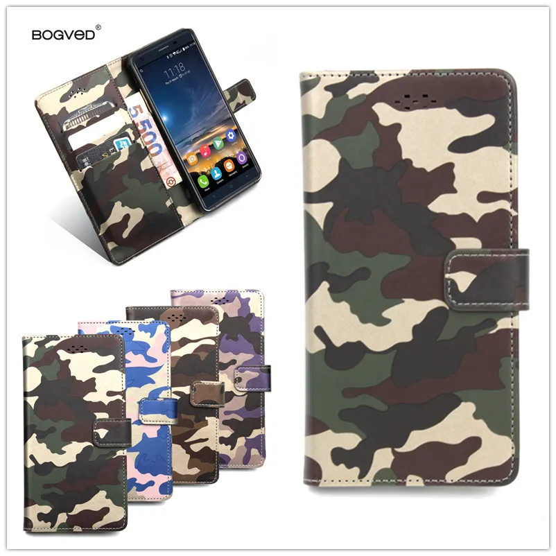 Для UMI London чехол 5.0 ''роскошный камуфляж Стиль Стенд кожаный бумажник телефона