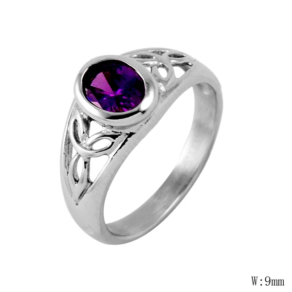 

CH-26 Fashion Simple Matt 316L Stainless Steel Rings for Women jewelry wholesale Party Gift