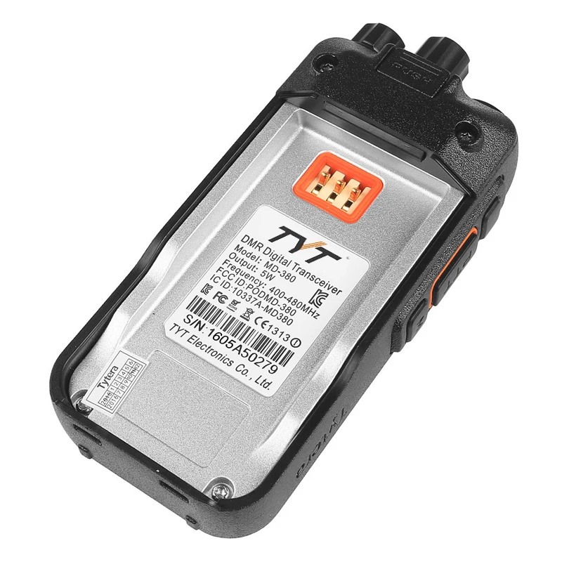 TYT MD380 DMR цифровая рация MD 380 TDMA UHF двухстороннее радио 5 Вт шифрование 1000 каналов + USB