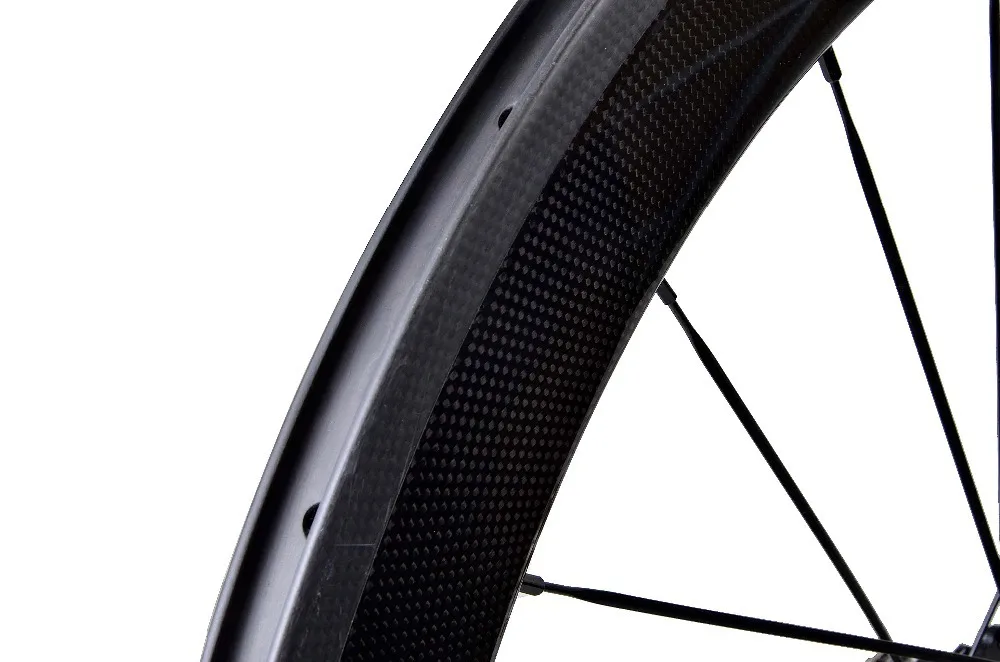 Free shipping road wheelset road carbon clincher front 38mm rear 60mm 700c wheelset 23mm width