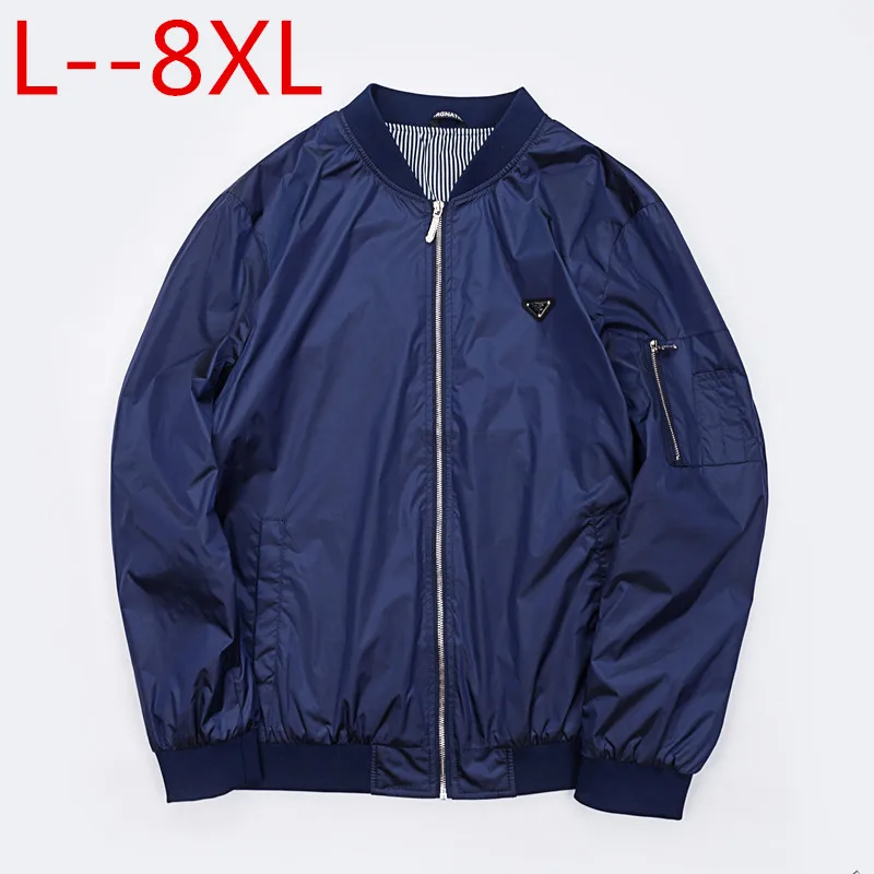 10XL 8XL 6XL 5X 2018 Spring Autumn Casual Solid Fashion Slim Bomber Jacket Men Overcoat Baseball Jackets Men's streetwear Jacket 10XL 8XL 6XL 5X 2018 Spring Autumn Casual Solid Fashion Slim Bomber Jacket Men Overcoat Baseball Jackets Men's streetwear Jacket