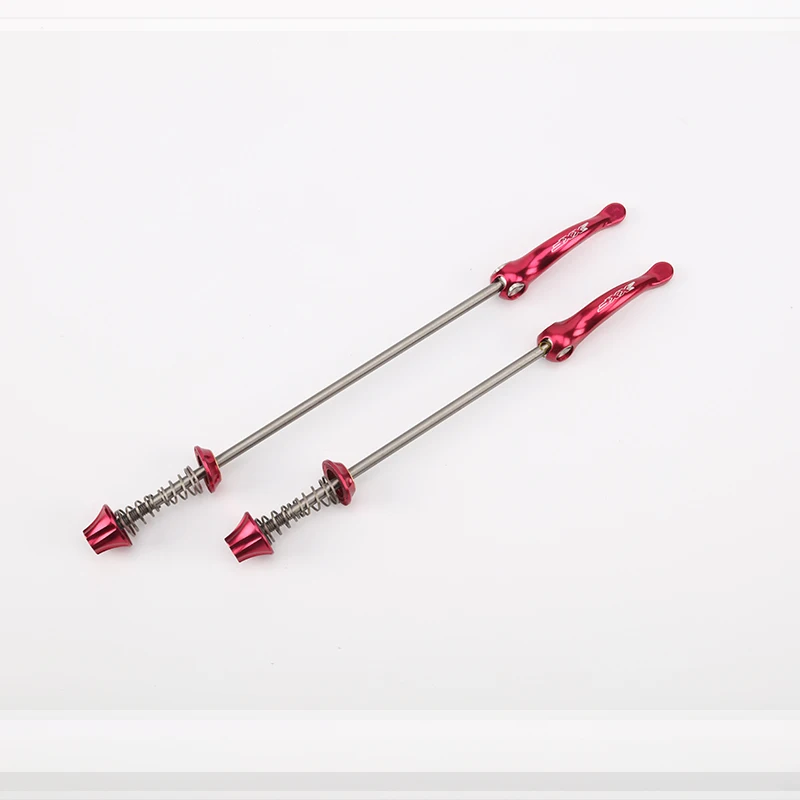 Titanium Alloy Mountain Bicycle Skewers, Quick Release, Front Rear, QR, Lever Set, Hub Parts, Qt04, 1Pair, New