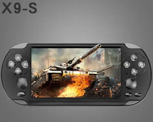 X9 S 5 1 дюймовый HD экран двойной джойстик Ручной игровой плеер ТВ выход MP3 фильм