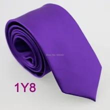 YIBEI Coachella жаккардовый шерстяной из микрофибры Фиолетовый мужские галстуки Бренд сплошной цвет галстук Gravatas Тонкий облегающий узкий галстук
