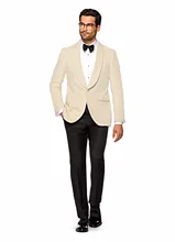 Latest Coat Pant Design Ivory White Men Suit Jacket Wedding Suits for Men Slim Fit Custom Groom Blazer 2 Piece Tuxedo Masculino