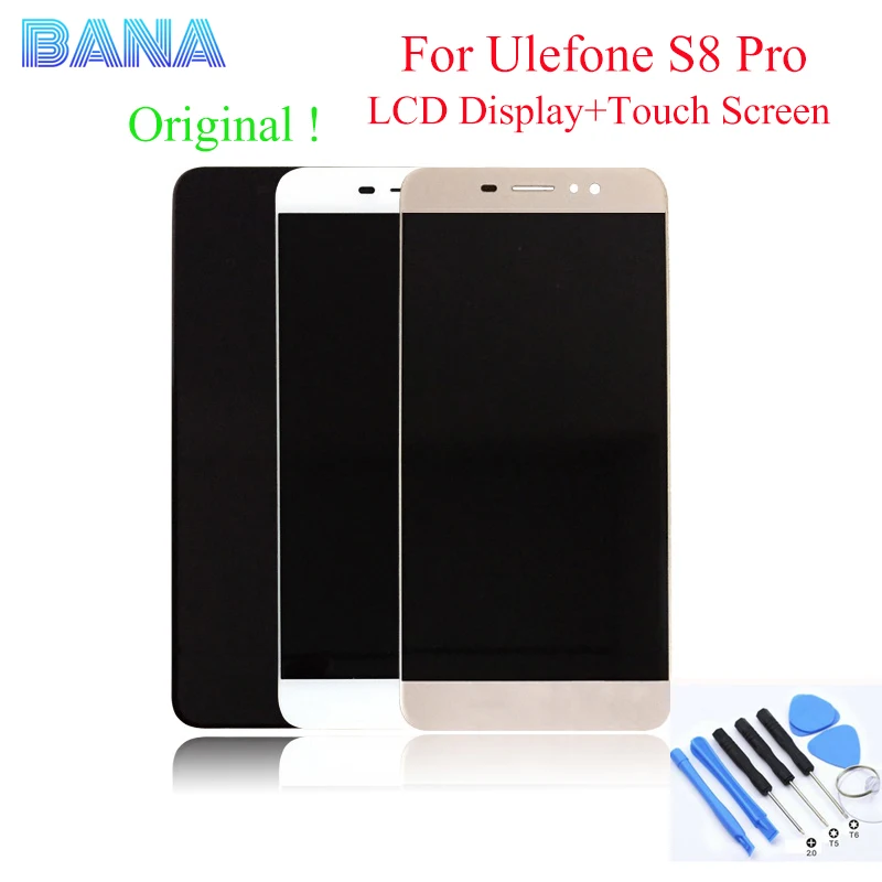 Оригинальный Ulefone S8 Pro ЖК дисплей + 5 3 дюймовый сенсорный экран дигитайзер