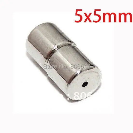 

Best Quality 100 Pairs silver tone Strong Magnetic Clasps Jewelry Findings 5x5mm(W00738F)