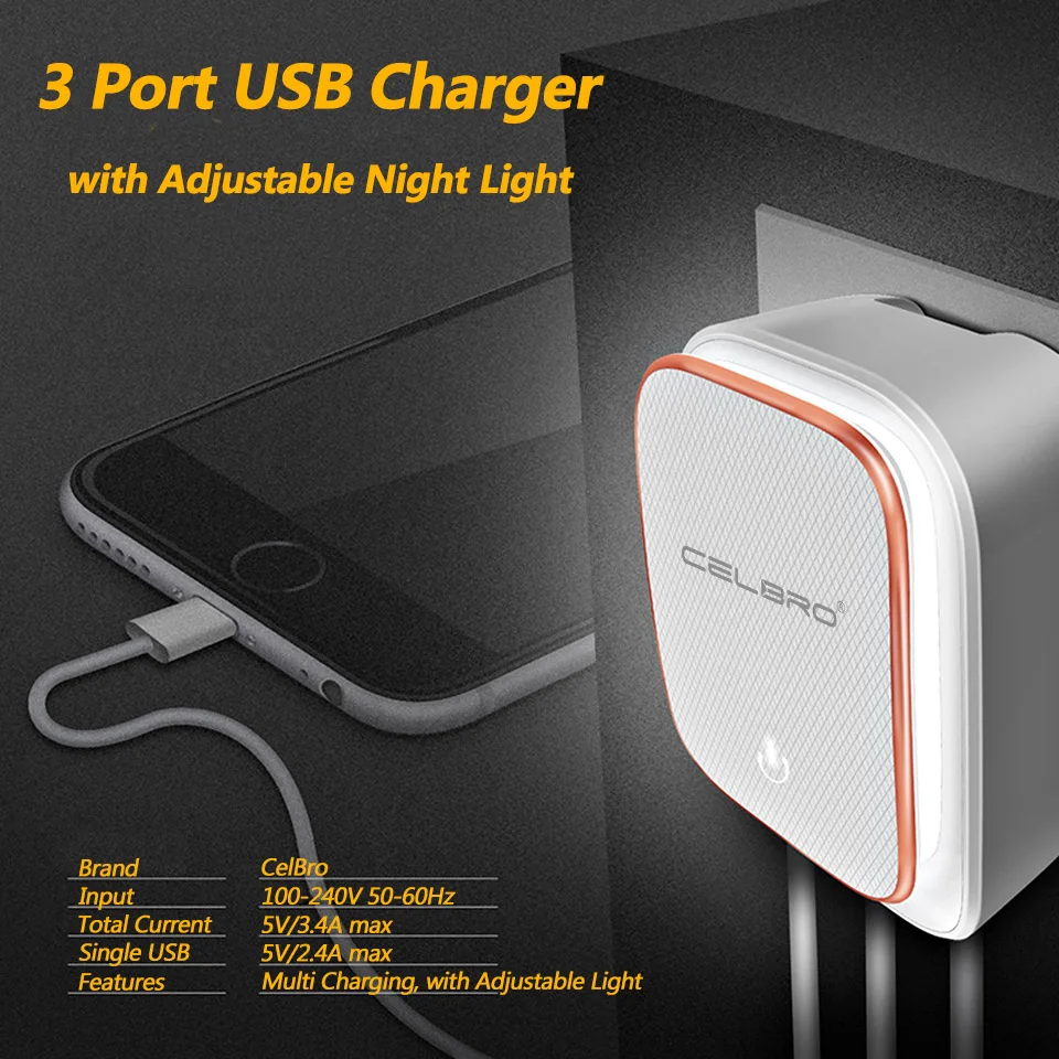 Зарядное устройство с 3 USB портами для Samsung Xiaomi LG 5 В 4 А|Зарядные устройства| |