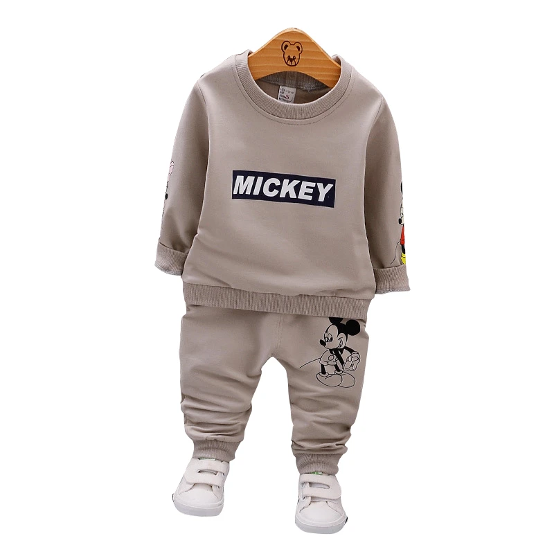 Spring Autumn Baby Boys Clothes Full Sleeve T-shirt And Pants 2pcs Cotton Suits Children Clothing Sets Toddler Brand Tracksuits
