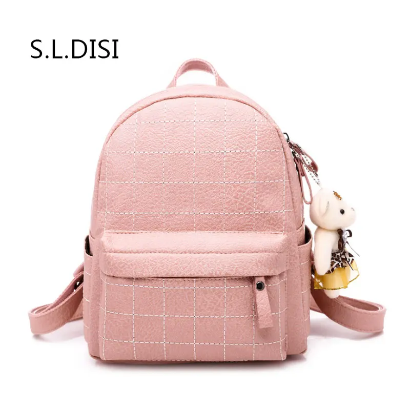 

Preppy Style Women Mini Pu Leather Backpack Students Animal Bag College Shoulder Satchel School Rucksack Mochilas Mujer 2018