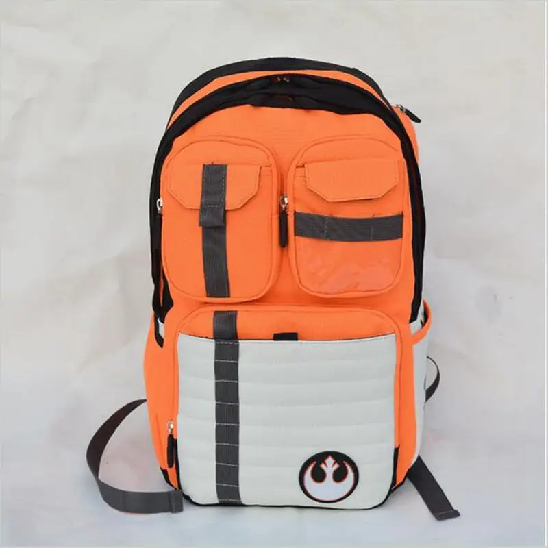 

New Star Wars Backpack Rebels Logo Alliance Icon Canvas Teenager School Bag Wholesale Children Schoolbag High College Daypack