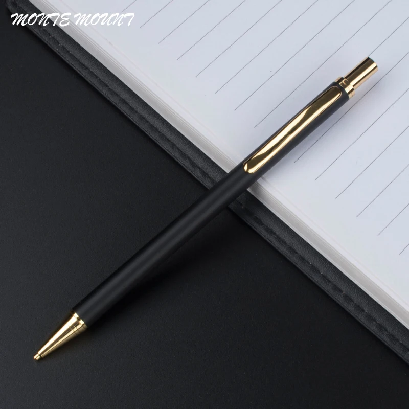 Buy FREE SHIPPING Matte black GOLDEN MECHANICAL PENCIL