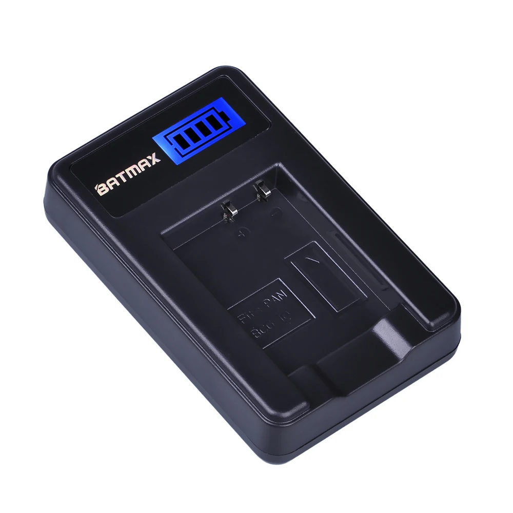 Аккумулятор 2xDMW BCG10 DMW BCG10E + зарядное устройство USB с ЖК дисплеем для Panasonic