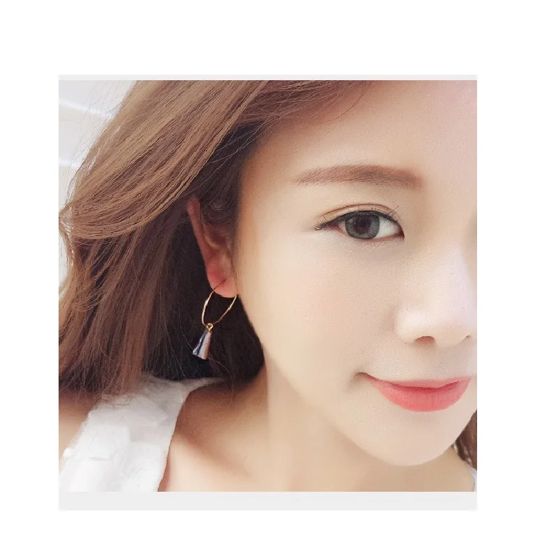 

Fashion Temperament Earrings Exquisite Compact Earrings Personality Analog Crystal Women's Hypoallergenic Ear Accessories S255