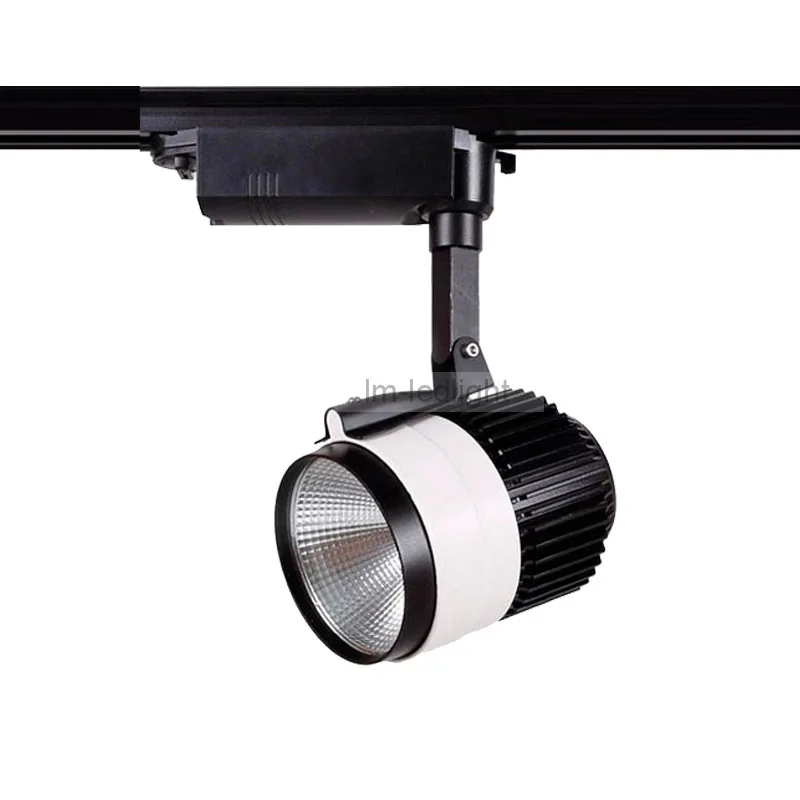 Регулируемая 3 провода COB LED rail light 20 Вт spotlight Bridgelux Теплый/neture/чистый белый