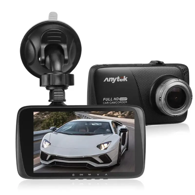 

Anytek G90B 4.0" LCD Screen Car DVR Dash Camera Full HD 1080P Driving Video Recorder Registrator Dash Cam 140 Degree Wide-Angle