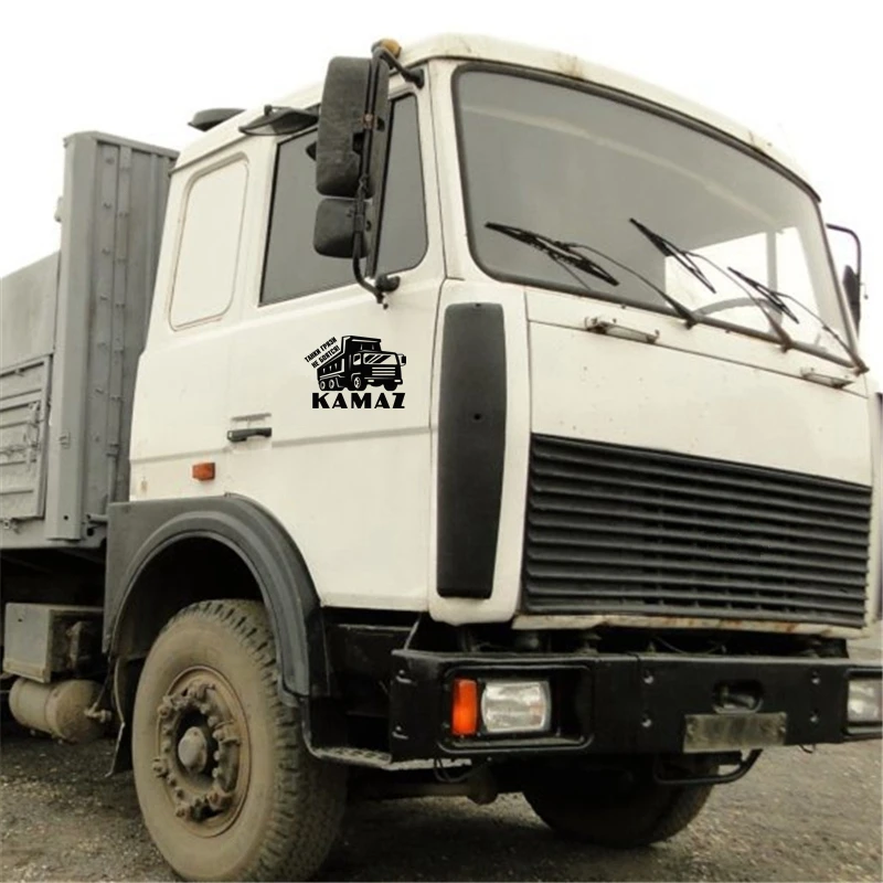 CS 102#15*21см 22*30см kamaz Танки грязи не боятся! водонепроницаемые наклейки на авто