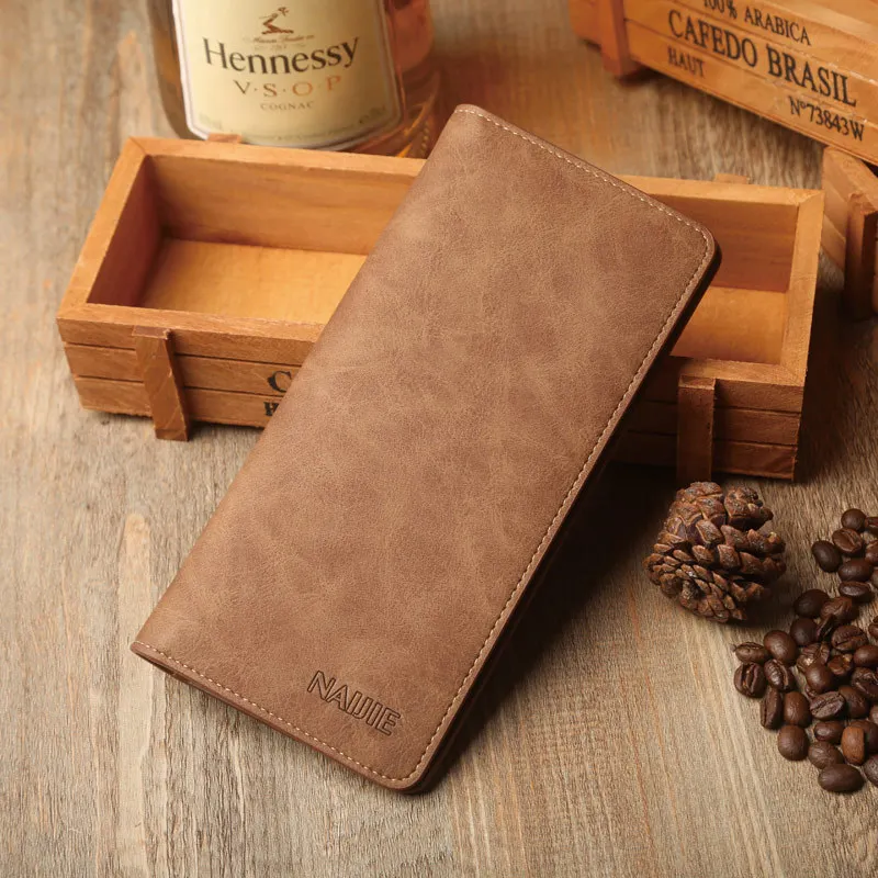 

Top Quality PU leather multi function men's long wallet male pruse wallets men money bag casual coin pocket Purse Male Wallets