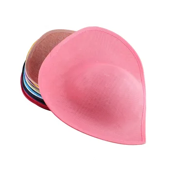 

Pink or multiple colors 30 CM big fashion fascinator hats base for women party church headpiece hair accessories 5pcs/lot SYB05