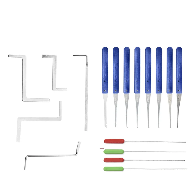 Locksmith Supplies Practice Lock Wrench Tool Pick Set-02