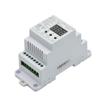 

4 Channel 5A/CH DMX512&RDM Decoder Constant Voltage DC5-24V for RGBW RGB WW/CW Single Color LED Strip LED Module(4CH 5A DC5-24V