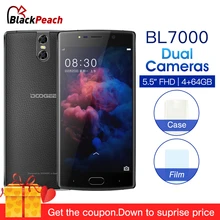 DOOGEE BL7000 5 "мобильный телефон FHD Android 7 0 mtk6750t восемь ядер 4G B 6