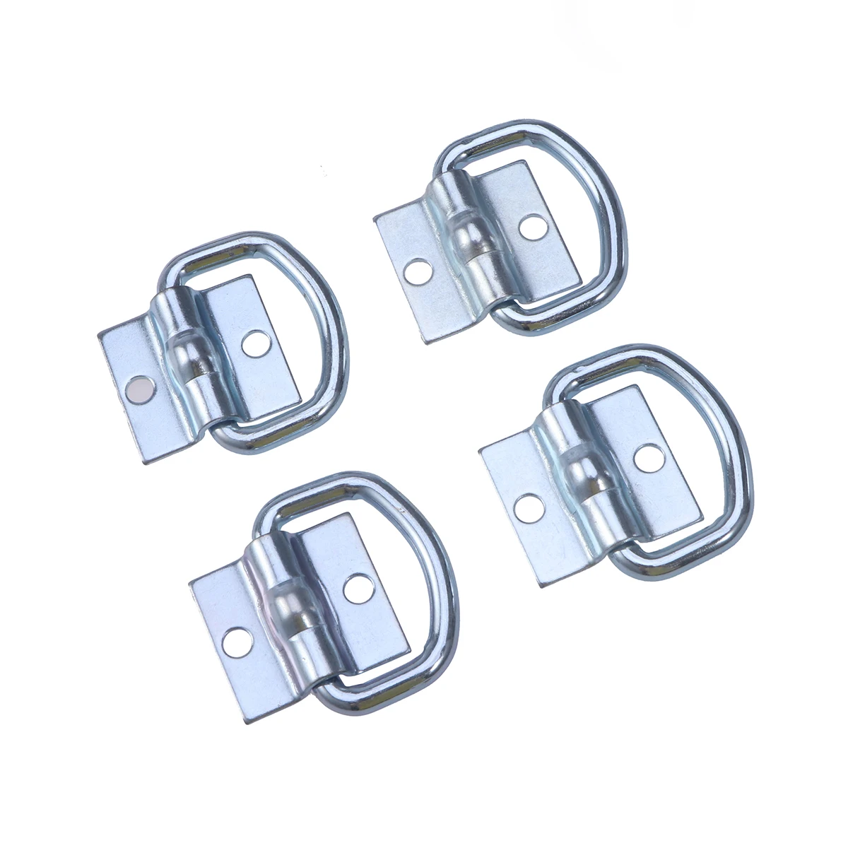 

Durable 4pcs Tie Down D Ring Load Anchor Trailer Anchor Forged Lashing Ring with 9600 Pound Capacity Car Trailer Accessories