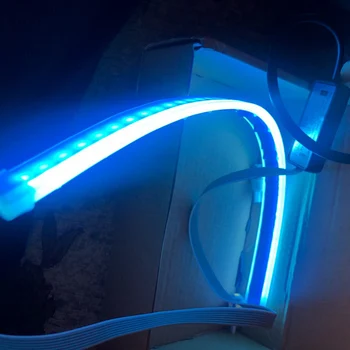 

2pcs Ultra Thin flexible DC12V LED light strip dynamic streamer car lamp for Porsche Cayenne Macan Macan S Panamera Cayman