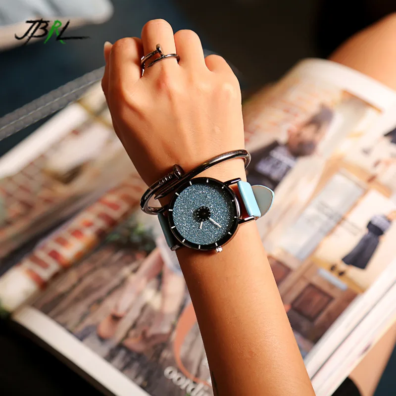 JBRL брендовые простые женские часы кварцевые 2018 модные наручные Montre Femme Relogio