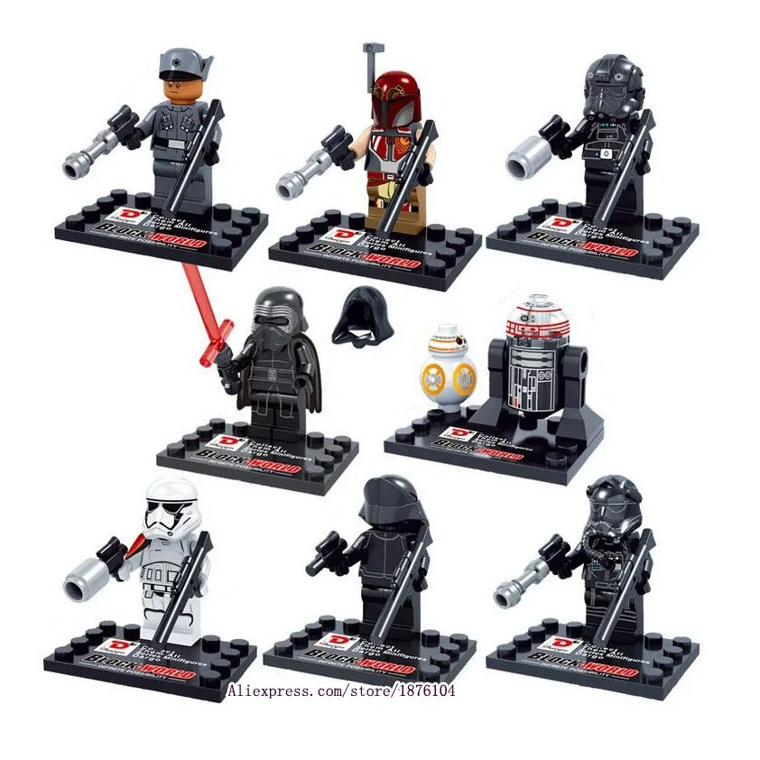Blocos 8 pcs star wars the Faixa Etária : 3 Anos de Idade