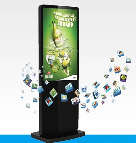 

42 /46/55 inch 1080P led floor standing Shopping mall advertising player / Digital Signage /Kiosk totem