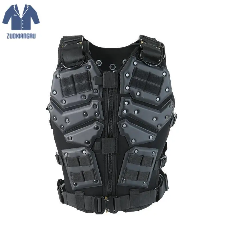 

Unloading Airsoft Men Tactical Molle Vest Protection Plates Colete Soldier Combat Vest Army Military Camouflage Carrier Vest