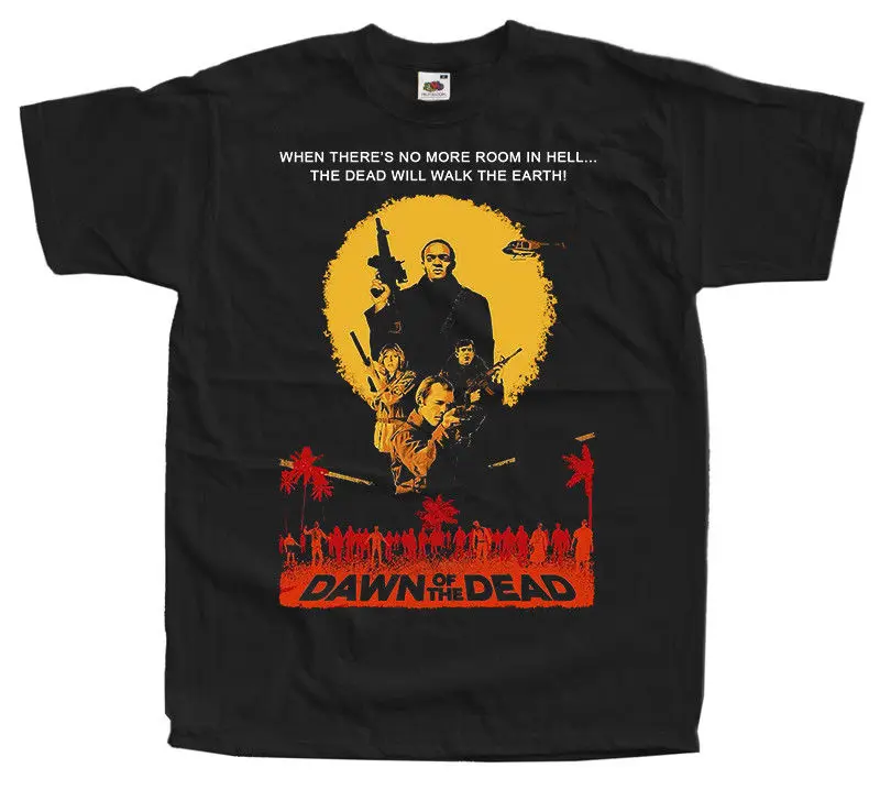 Мужская футболка с короткими рукавами Dawn Of The Dead уличная одежда в стиле Харадзюку