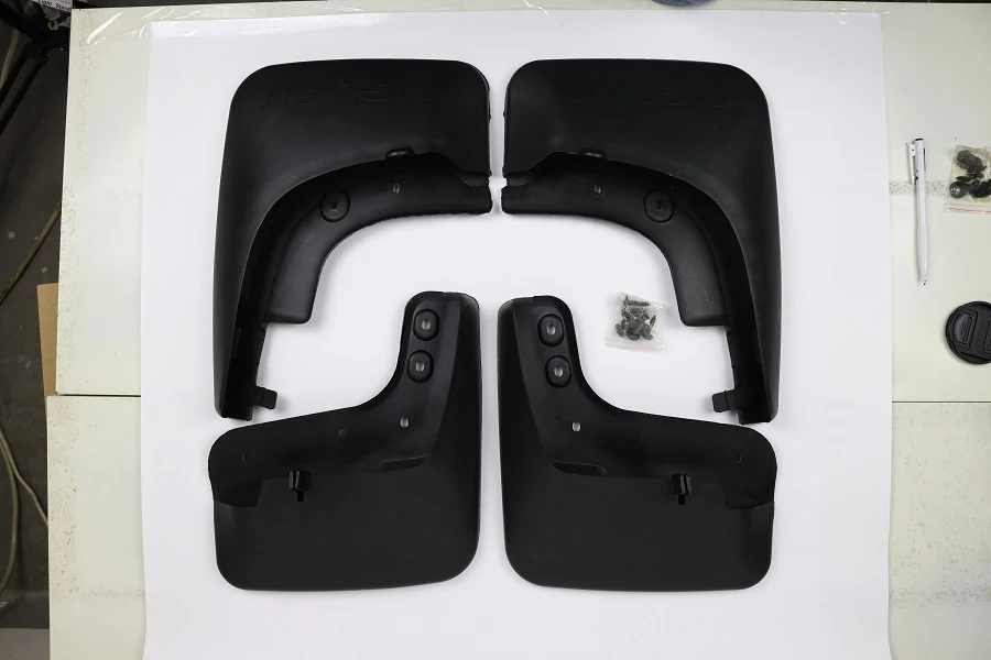 

4Pcs Car Front Rear for Fender Flares Splash Guards Mud Flaps Mudguards for VW Tiguan 2008-2015