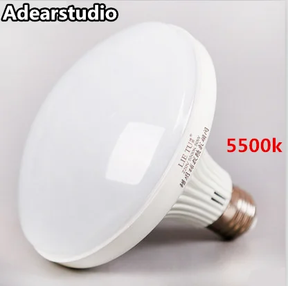 Лампа светодиодная для фотостудии 50 Вт 5500 к E27|photography bulb|5500k bulbbulb 5500k |