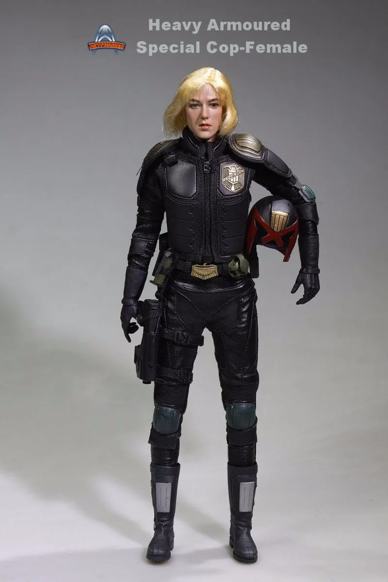 1/6 масштаб, JUDGE ANDERSON, 12 дюймов, фигурка, тяжелый бронированный специальный полицейский-Женский, AF020, коллекция